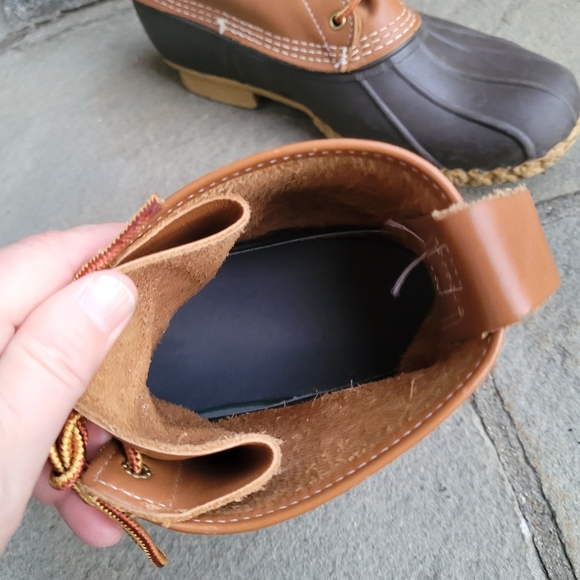 L.L.Bean thinsulate lined duck boots - Picture 11 of 14